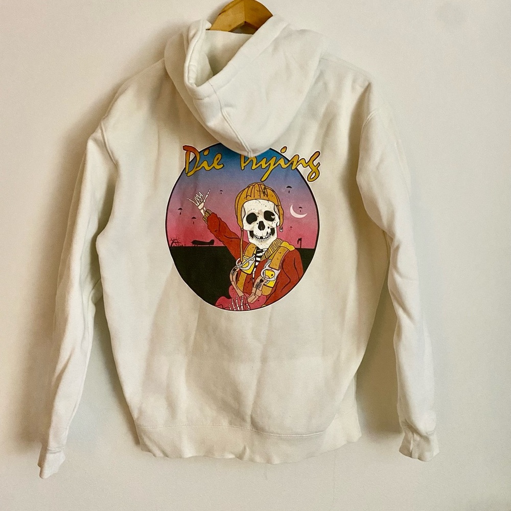 Die Trying Barstool Sports Hoodie 
Size M